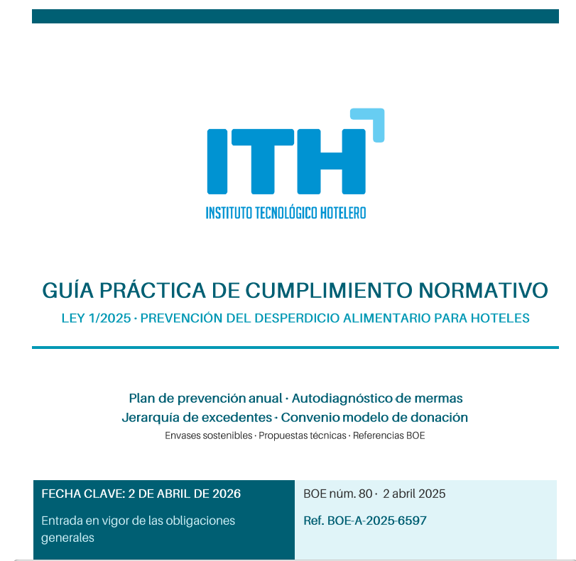 Nota técnica sobre la Ley 1/2025 en hoteles